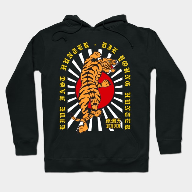 Tiger Fight Hoodie by machmigo